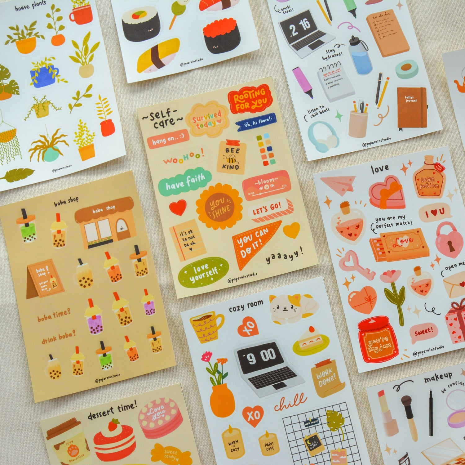 illustration stickers